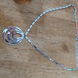 Monet statement necklace